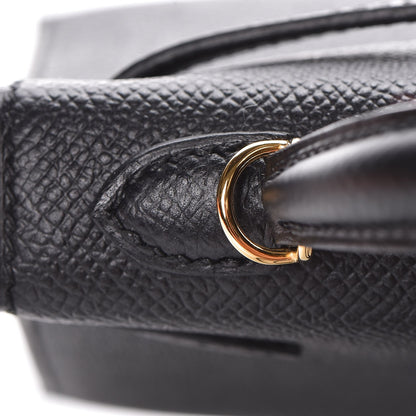 Hermes Epsom Mini Kelly Sellier 20 Black 22 of 27