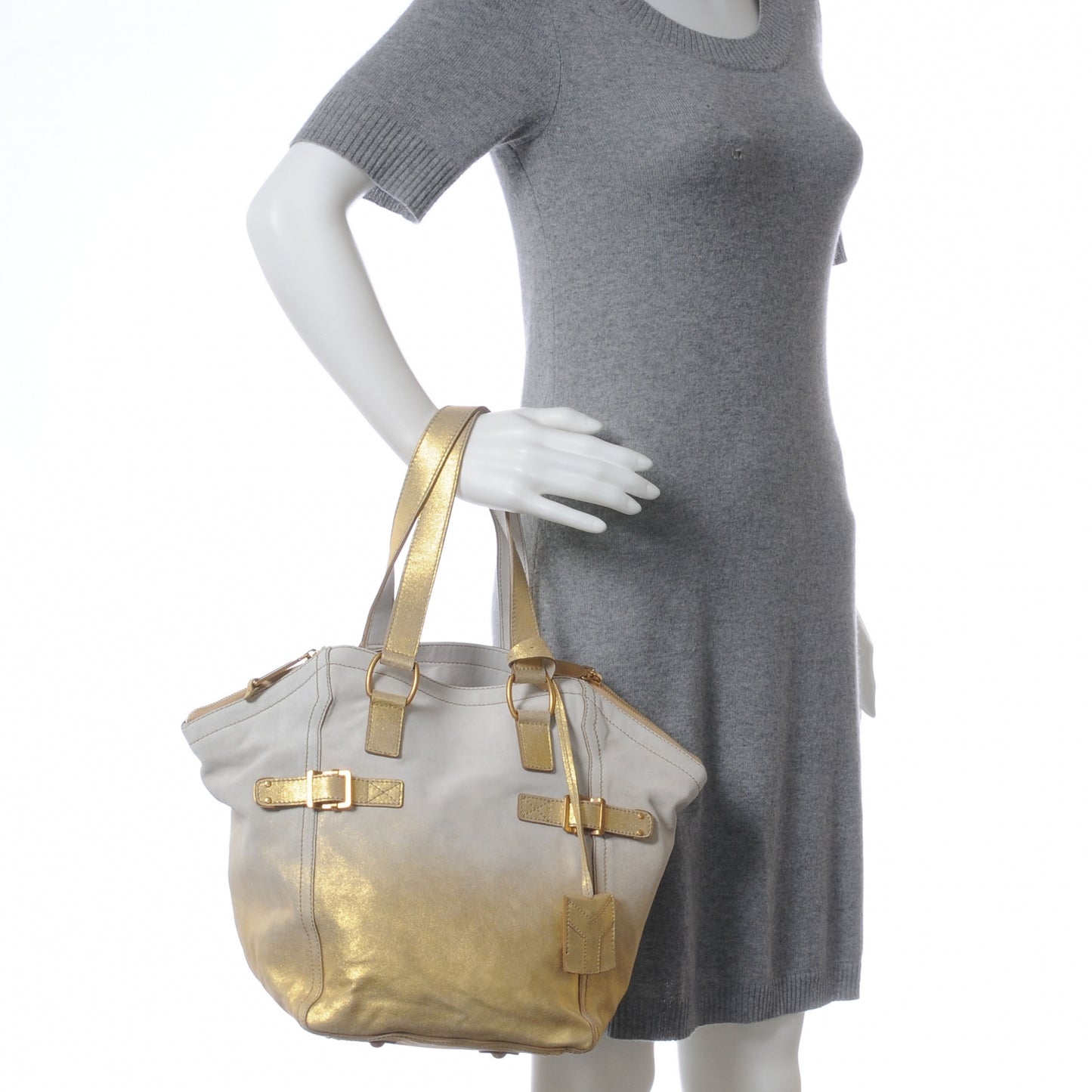 Degrade Downtown Bag White Gold