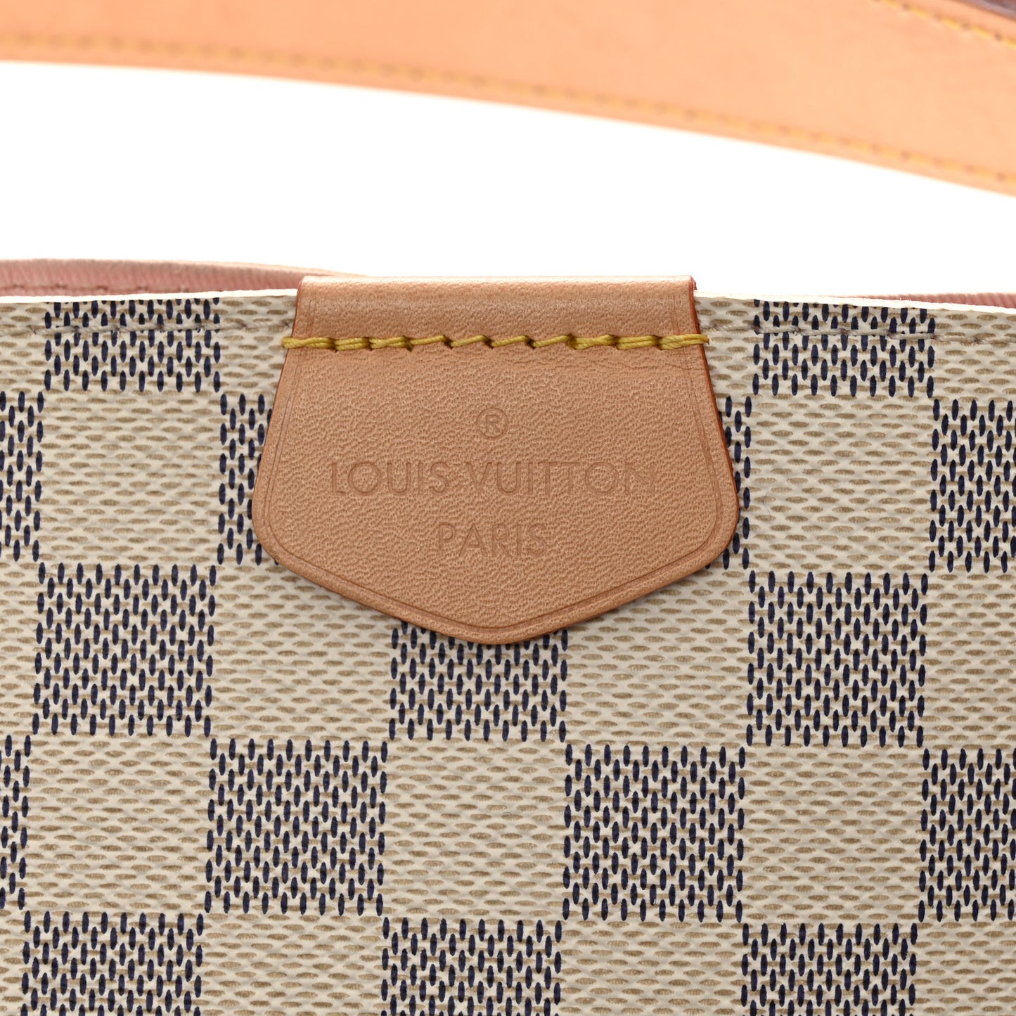 Damier Azur Graceful PM Rose Ballerine