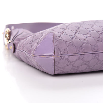 Gucci Guccissima Creole Hobo Purple 5 of 10