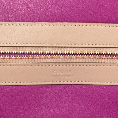Celine Smooth Calfskin Small Tassel Cabas Phantom Dune Magenta 6 of 12