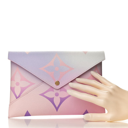 Louis Vuitton Monogram Giant Spring In The City Large Kirigami Pochette Sunrise Pastel 2 of 11