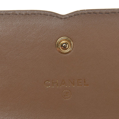 Chanel Caviar Quilted Medium Filigree Flap Wallet Beige 6 of 10