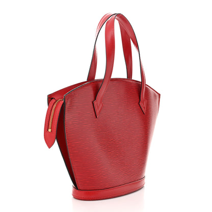 Louis Vuitton Epi Saint Jacques PM Castillan Red 3 of 12