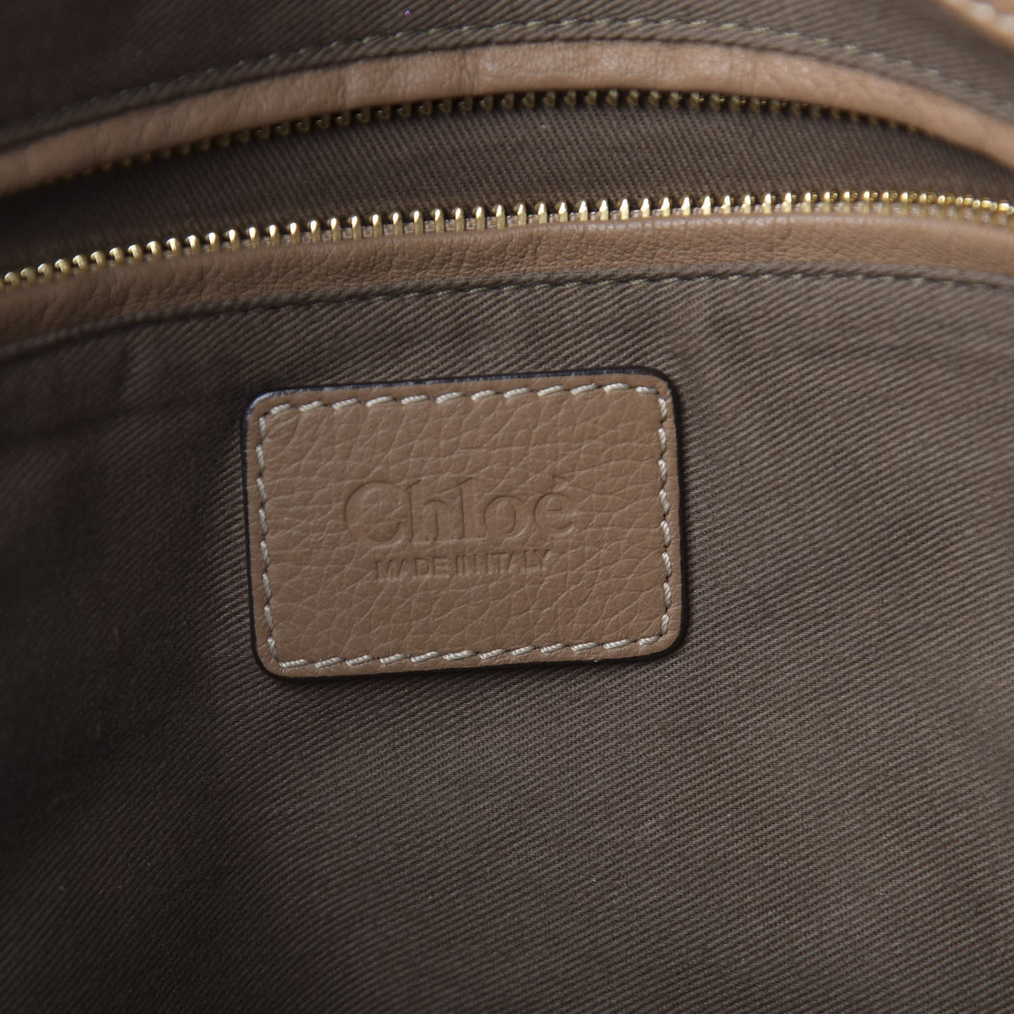 Calfskin Large New Marcie Tote Nut