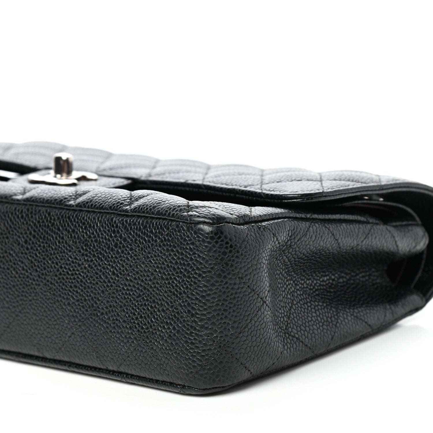 Chanel Caviar Quilted Small Double Flap Black 9 of 10