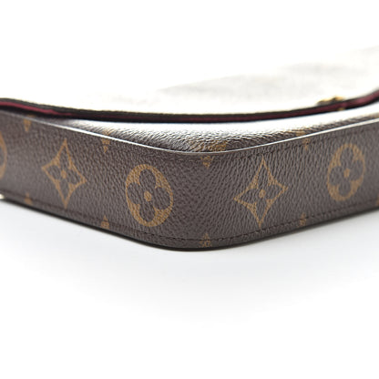 Louis Vuitton Monogram Pochette Felicie Chain Wallet Fuchsia 12 of 16