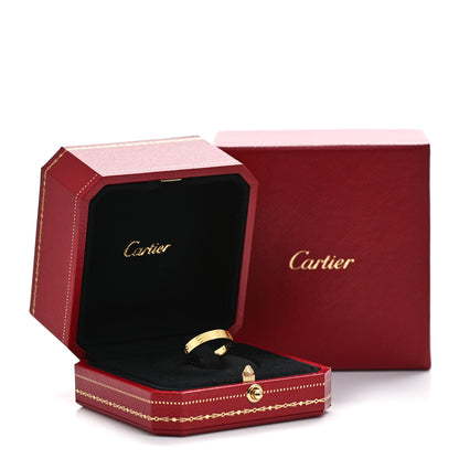Cartier 18K Yellow Gold 3.5mm LOVE Wedding Band Ring 51 5.75 5 of 5