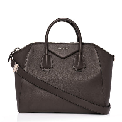 Givenchy Sugar Goatskin Medium Antigona Heather Grey 1 of 18