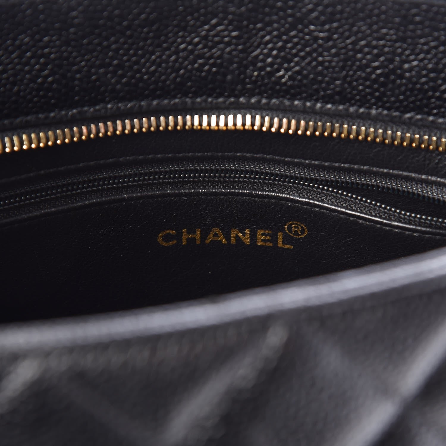 Chanel Caviar Quilted Medallion Tote Black 6 of 9