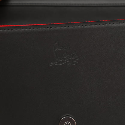Christian Louboutin Calfskin Beaded Chain Wallet Dark Gray 6 of 9