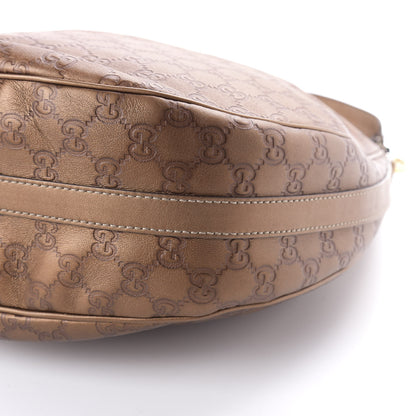 Gucci Guccissima Medium GG Twins Hobo Bronze 9 of 9