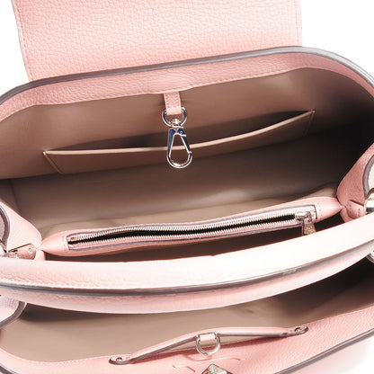 Louis Vuitton Taurillon Capucines MM Magnolia 6 of 7