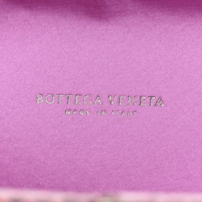 Bottega Veneta Satin Intreccio Impero Ayers Knot Clutch Orchid 6 of 9
