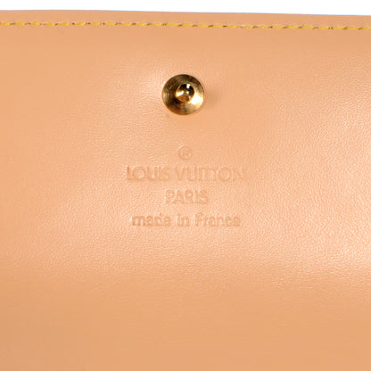 Louis Vuitton Monogram Cherry Blossom Porte Tresor International Wallet Brown 6 of 7