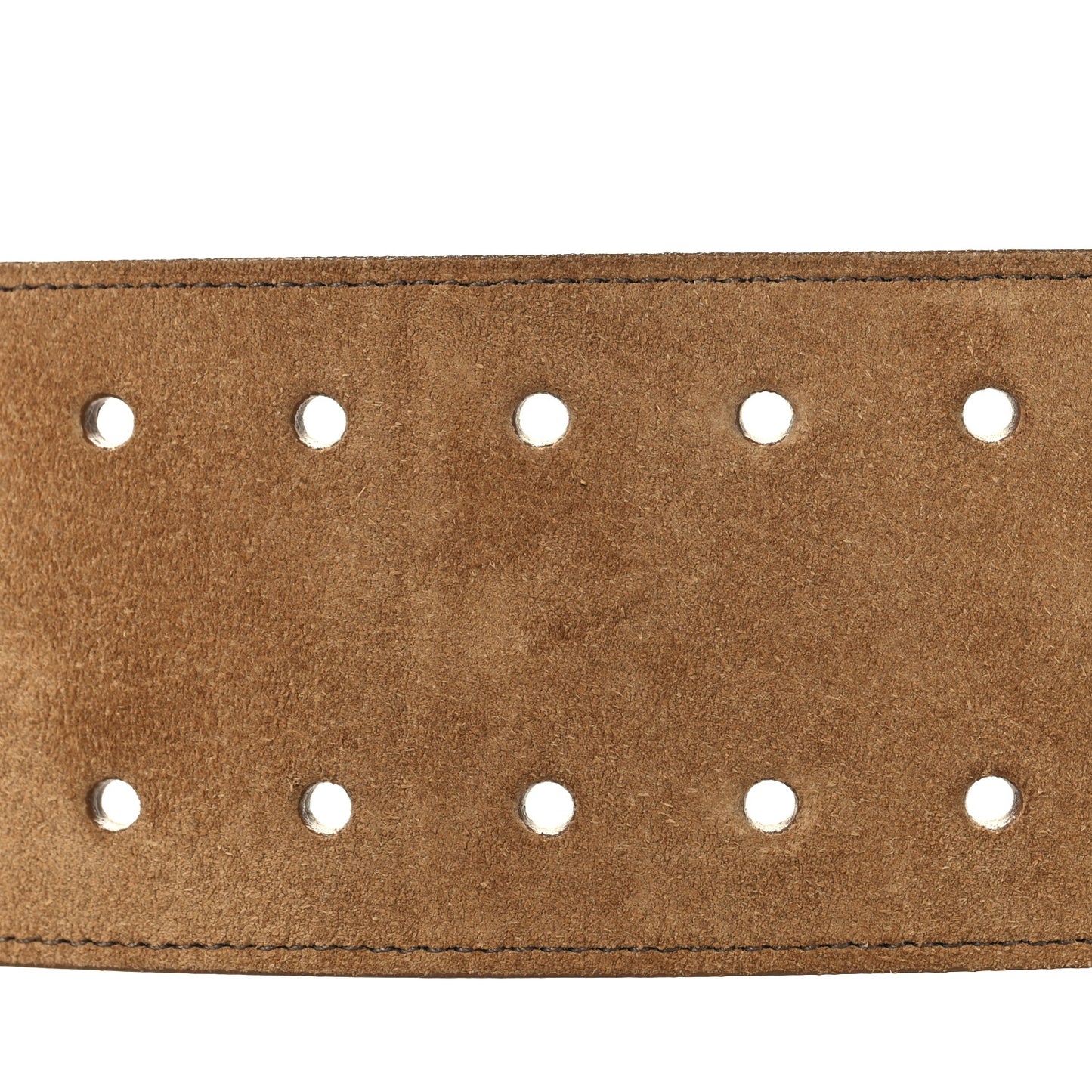 Suede Wide Waist Belt 75 30 Brown
