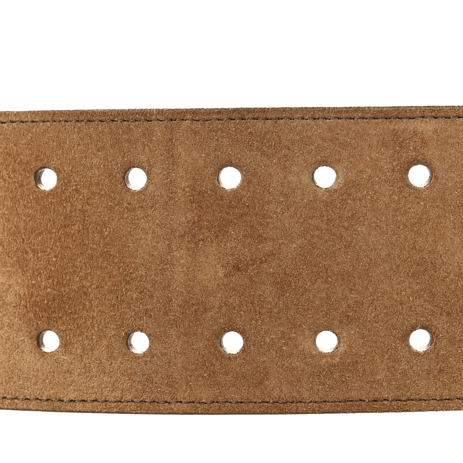 Louis Vuitton Suede Wide Waist Belt 75 30 Brown 3 of 8