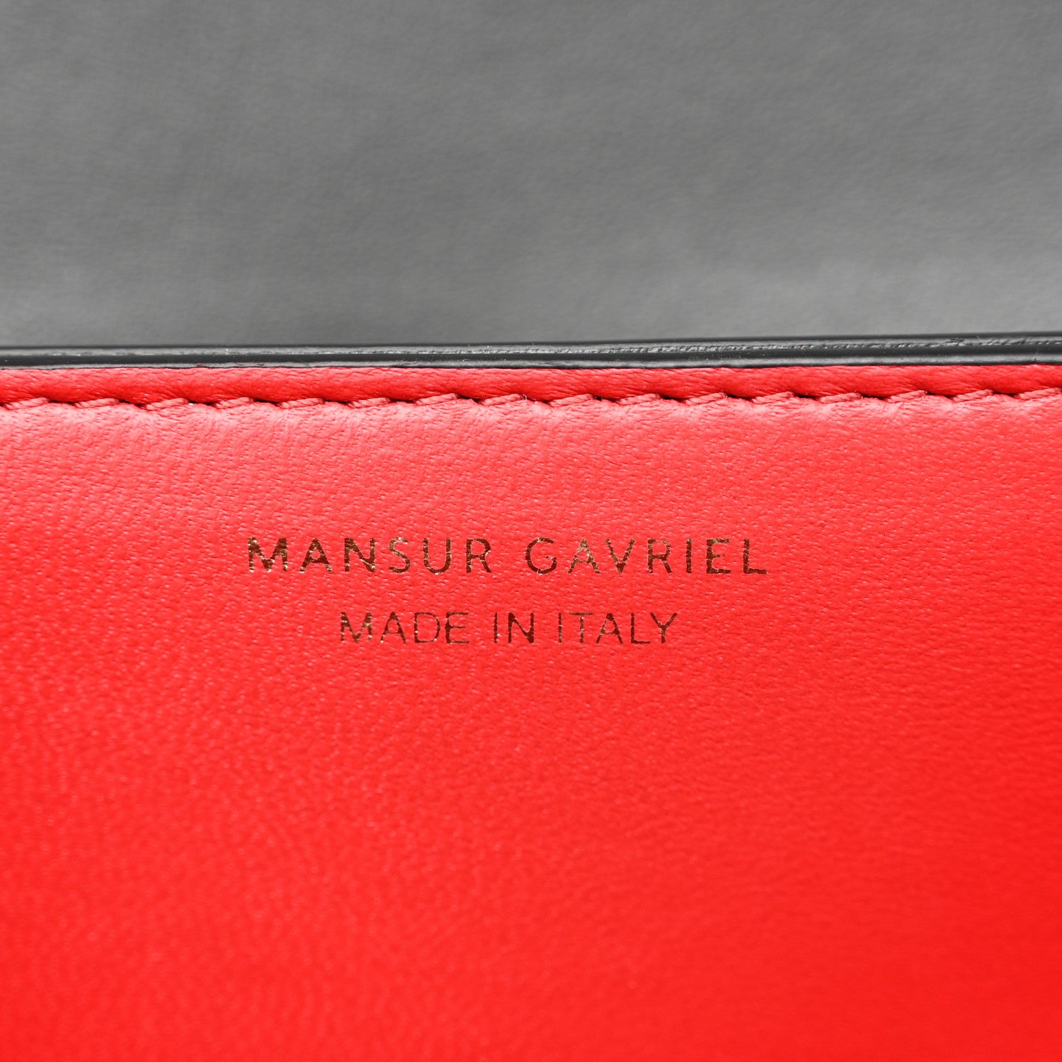 Mansur Gavriel Smooth Calfskin M Frame Box Bag Black 6 of 10