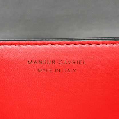 Mansur Gavriel Smooth Calfskin M Frame Box Bag Black 6 of 10