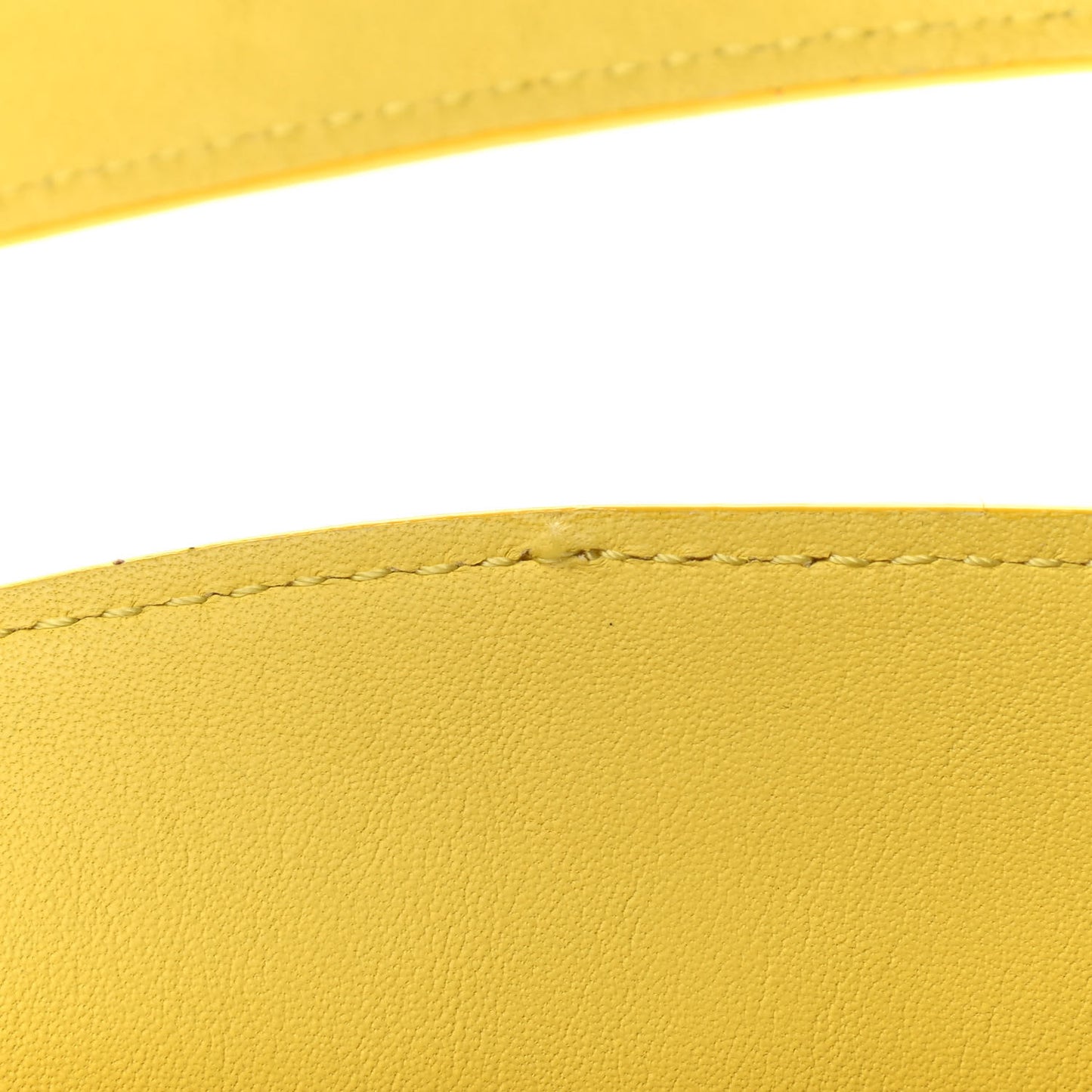 Calfskin Large Heroine Bright Yellow