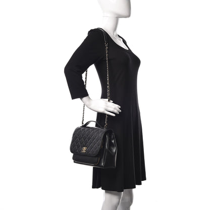 Chanel Caviar Quilted Large Business Affinity Flap Black 2 of 17