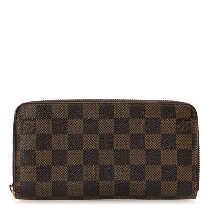 Louis Vuitton Damier Ebene Zippy Wallet 1 of 9
