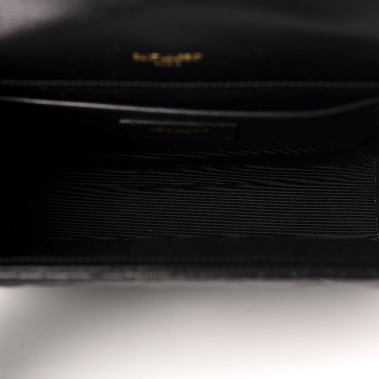 Grain De Poudre Textured Mixed Matelasse Triquilt Medium Monogram Satchel Black