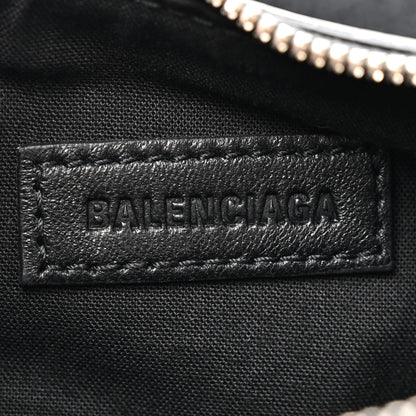 Balenciaga Agneau Arena Lunar New Year Graffiti Logo Le Cagole Shoulder Bag XS Black 7 of 11