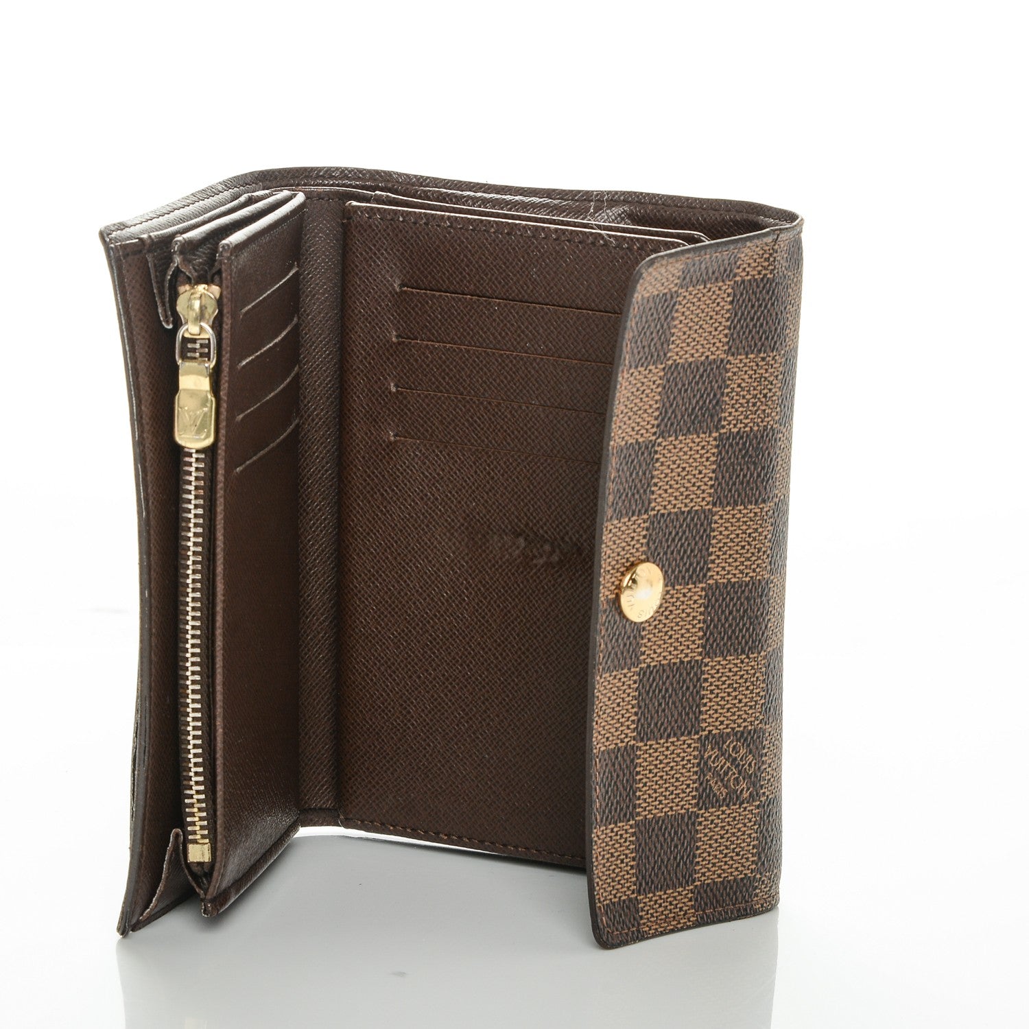 Louis Vuitton Damier Ebene Alexandra Wallet 5 of 8
