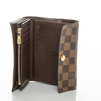Louis Vuitton Damier Ebene Alexandra Wallet 5 of 8