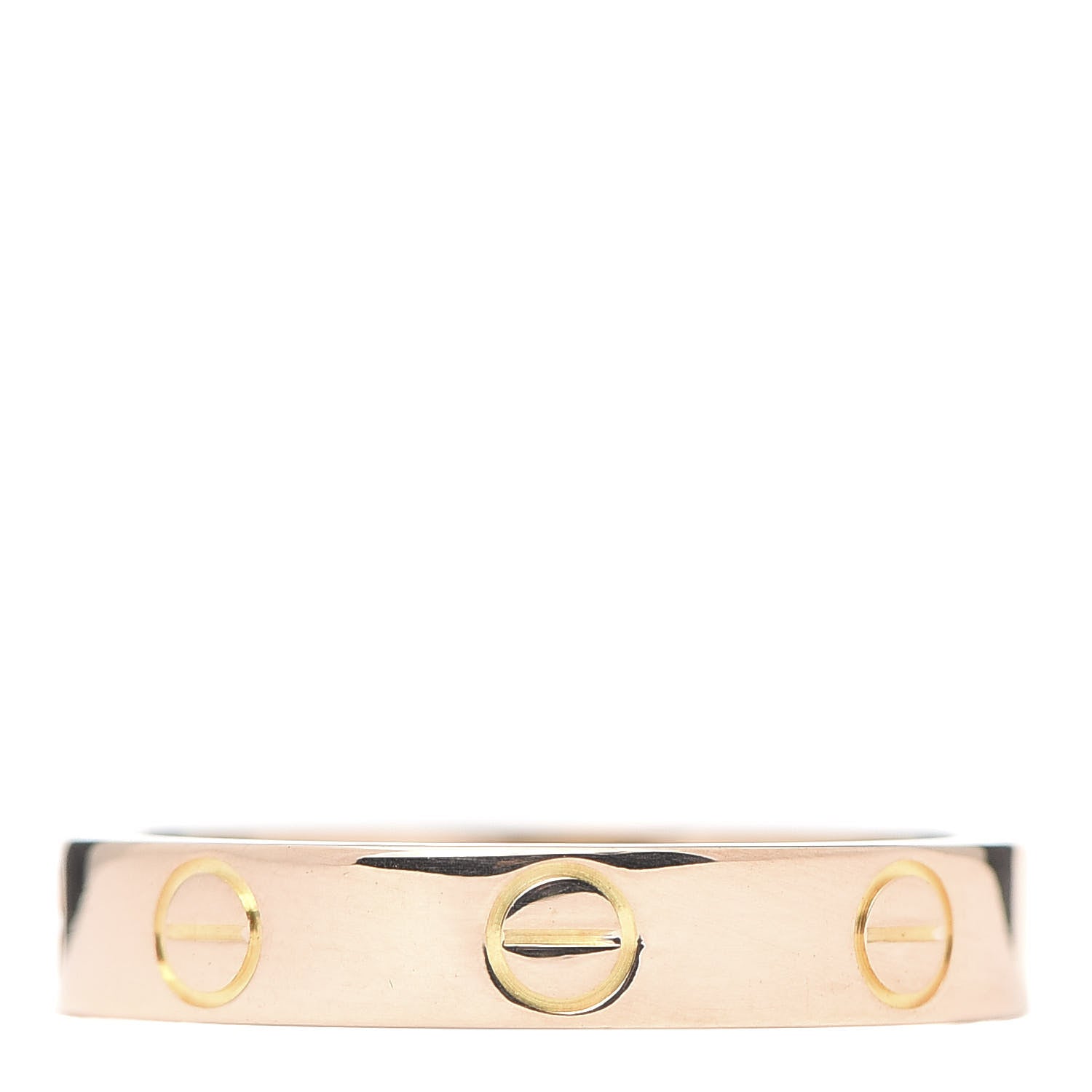 Cartier 18K Pink Gold 3.5mm LOVE Wedding Band Ring 52 6 3 of 4