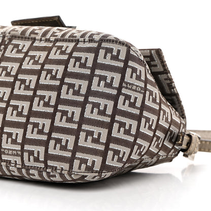 Fendi Metallic Zucchino Mini Mama Baguette Caffe Argilla Canna di Fucile 10 of 13