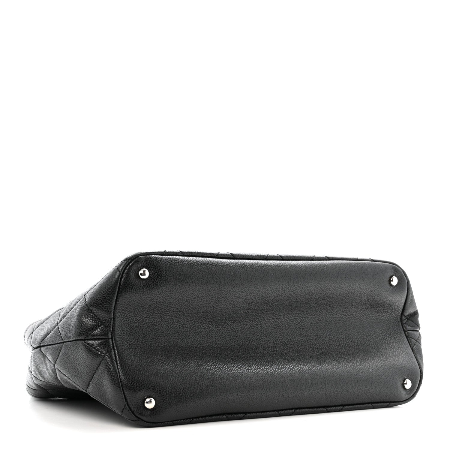 Chanel Caviar Quilted CC Timeless Soft Tote Black 4 of 15