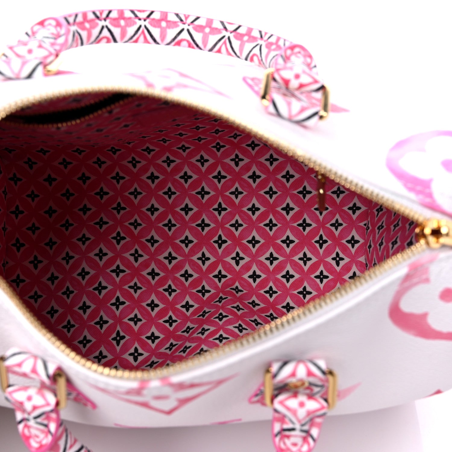 Louis Vuitton Monogram Giant By The Pool 2.0 Speedy Bandouliere 25 Rose 4 of 7