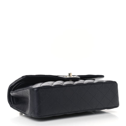 Chanel Caviar Quilted Medium Double Flap Navy 4 of 11