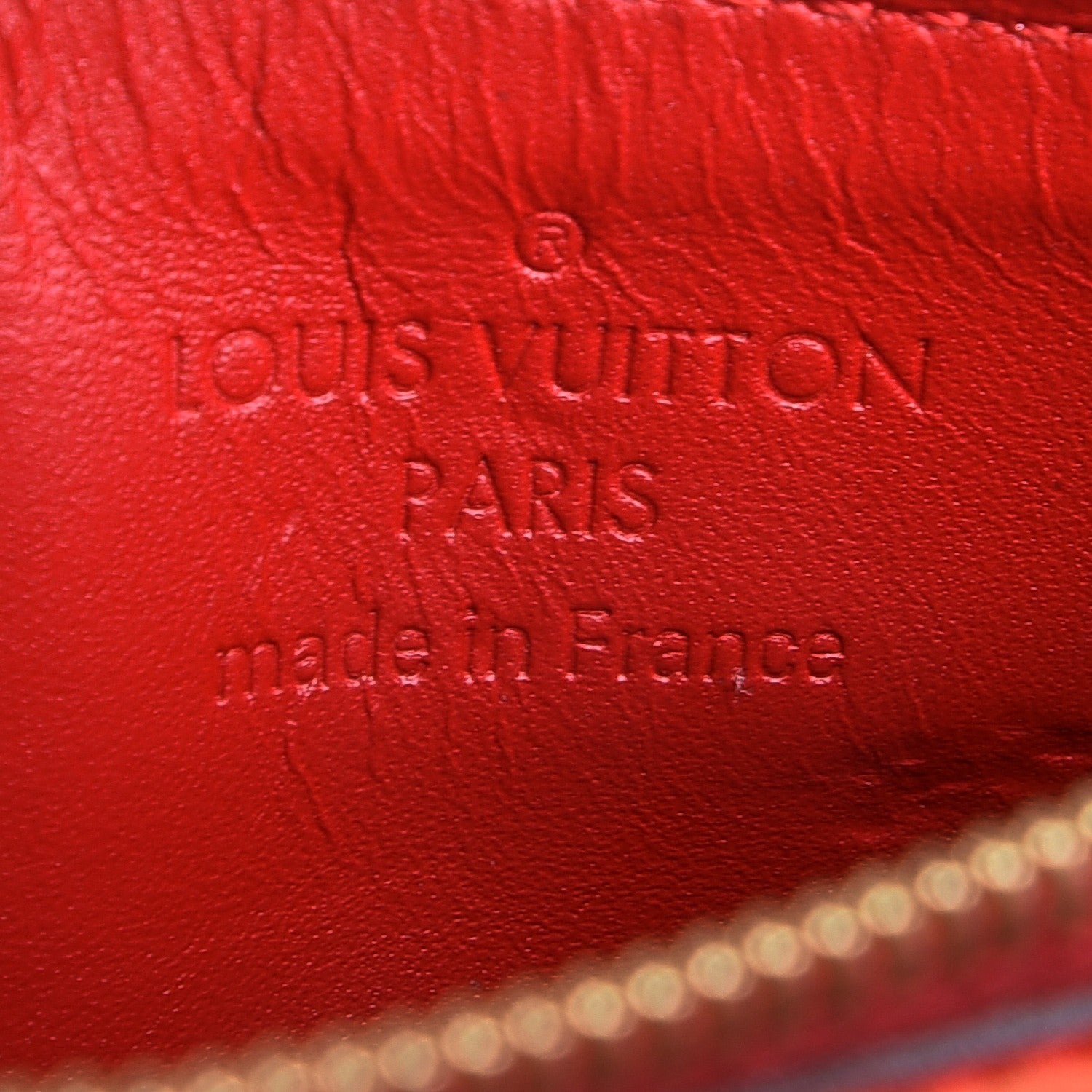 Louis Vuitton Vernis Key Pouch Cherry 6 of 7