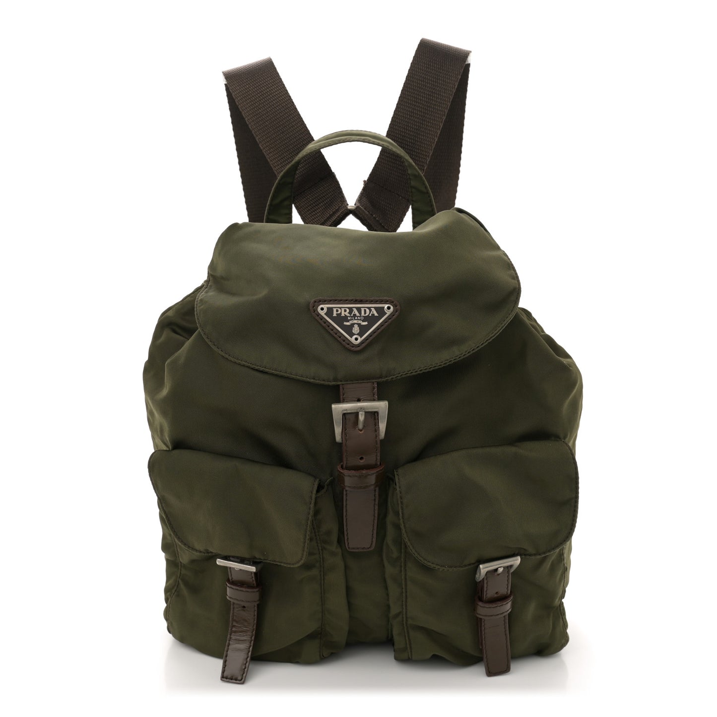 Nylon Vela Small Backpack Bruciato