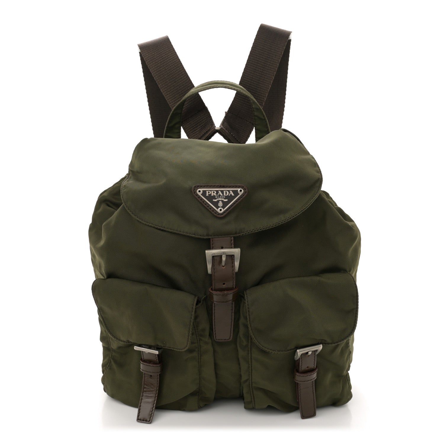 Prada Nylon Vela Small Backpack Bruciato 1 of 12