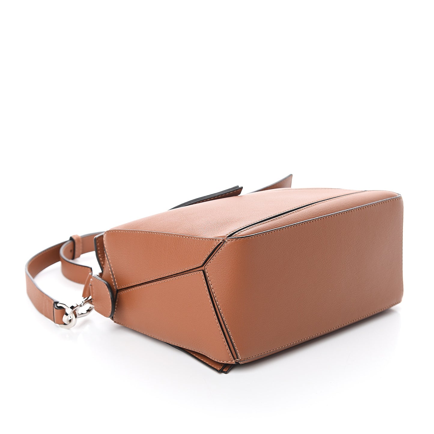 Calfskin Small Puzzle Bag Tan