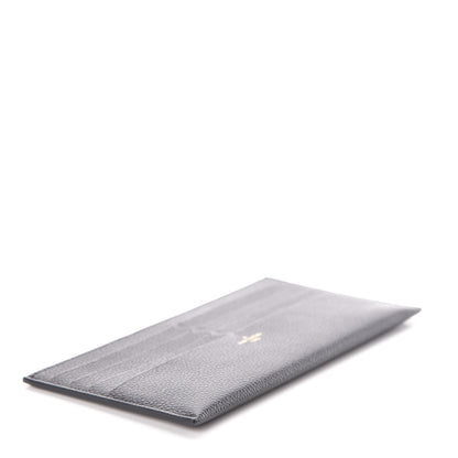 Louis Vuitton Calfskin Felicie Chain Wallet Card Holder Insert Black 4 of 6