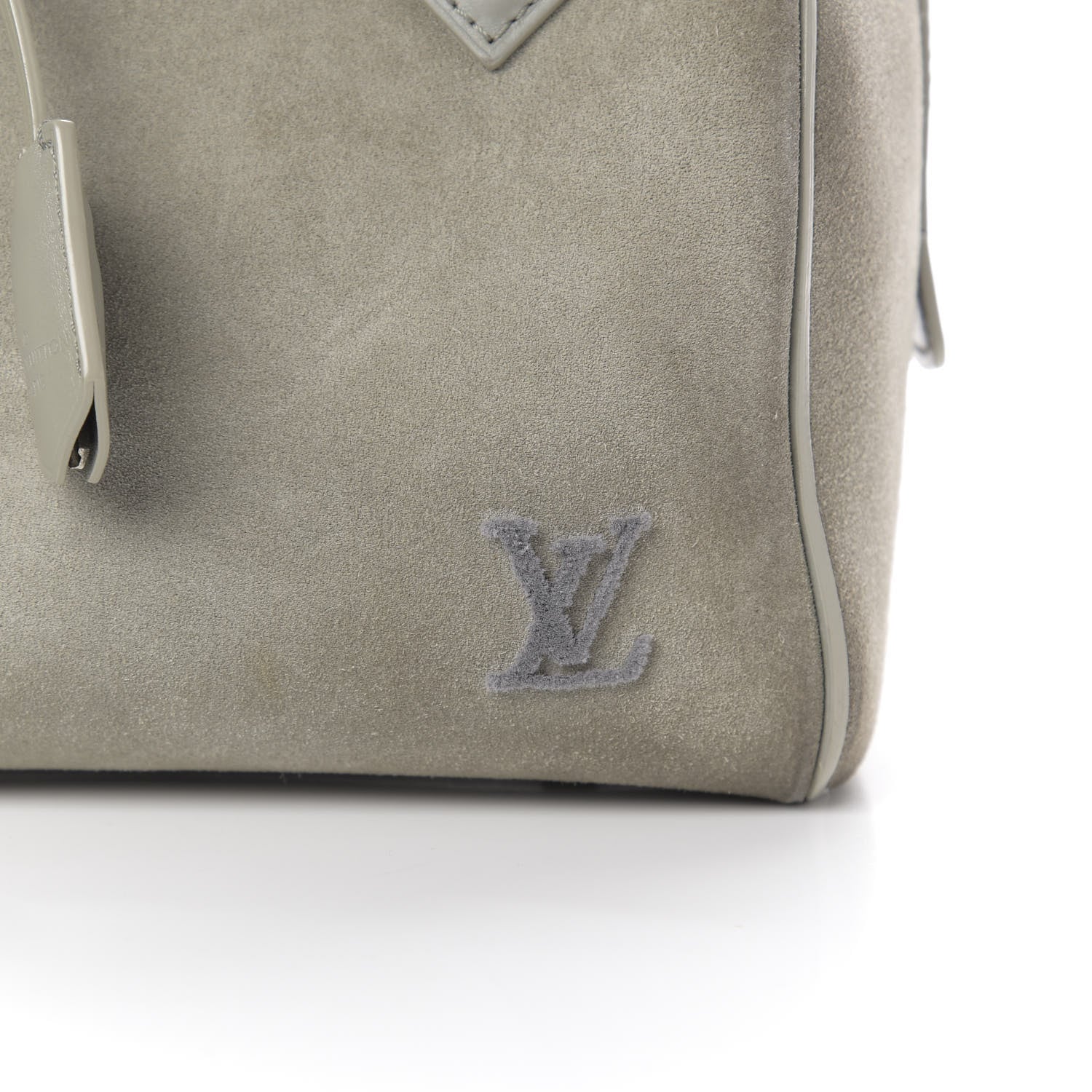 Louis Vuitton Suede Cubic Illusion Speedy Cube PM Grey 10 of 11