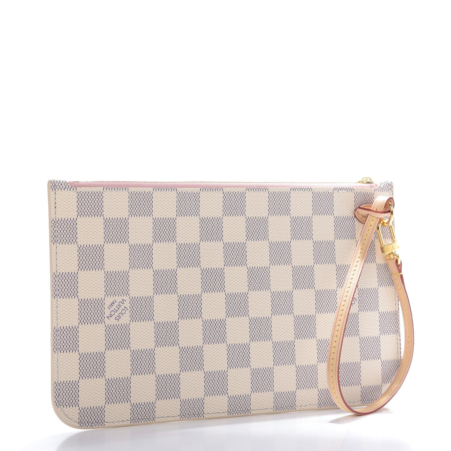 Damier Azur Neverfull MM GM Pochette Rose Ballerine