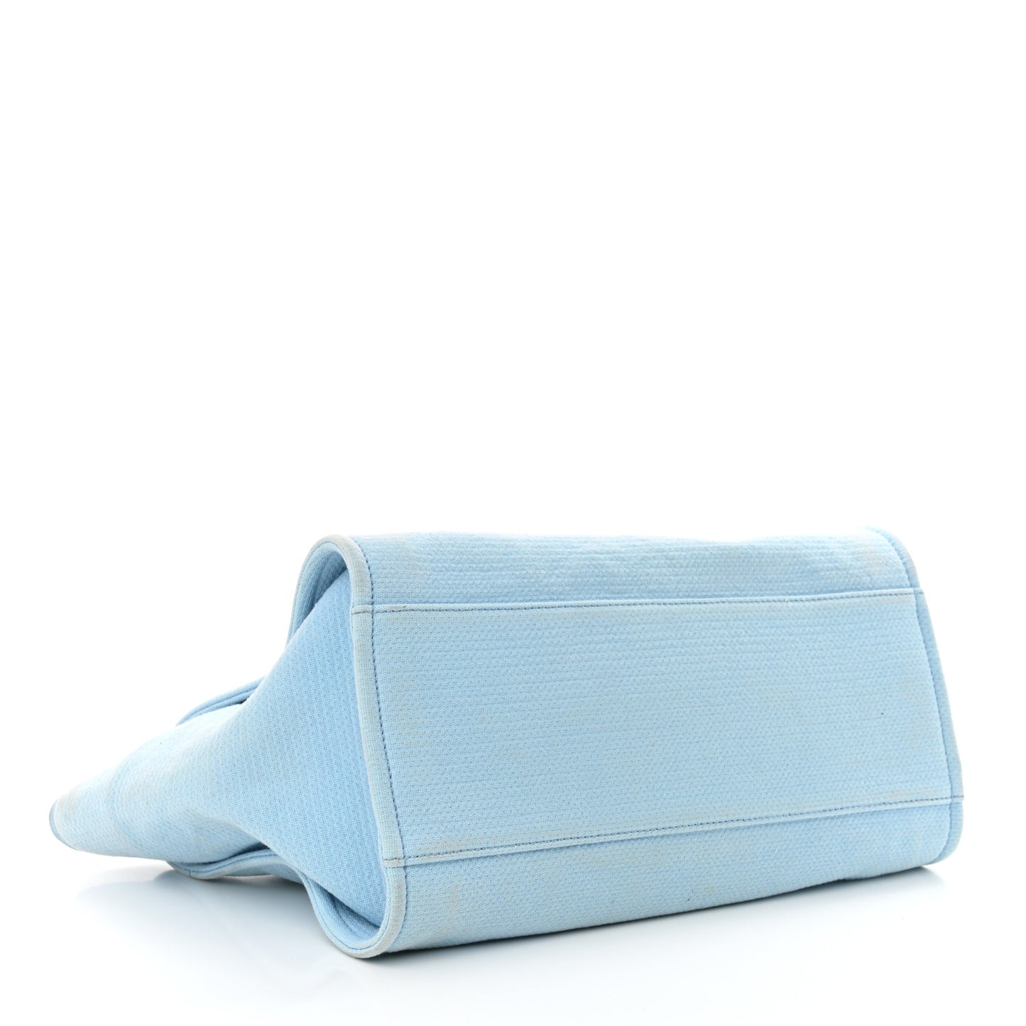 Mixed Fibers Medium Deauville Tote Light Blue