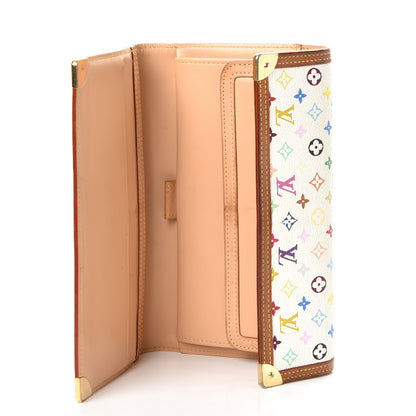 Louis Vuitton Monogram Multicolor Porte Tresor International Wallet White 5 of 13