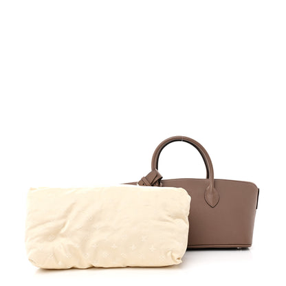 Louis Vuitton Veau Bougie Triangle PM Taupe Violet 3 of 11