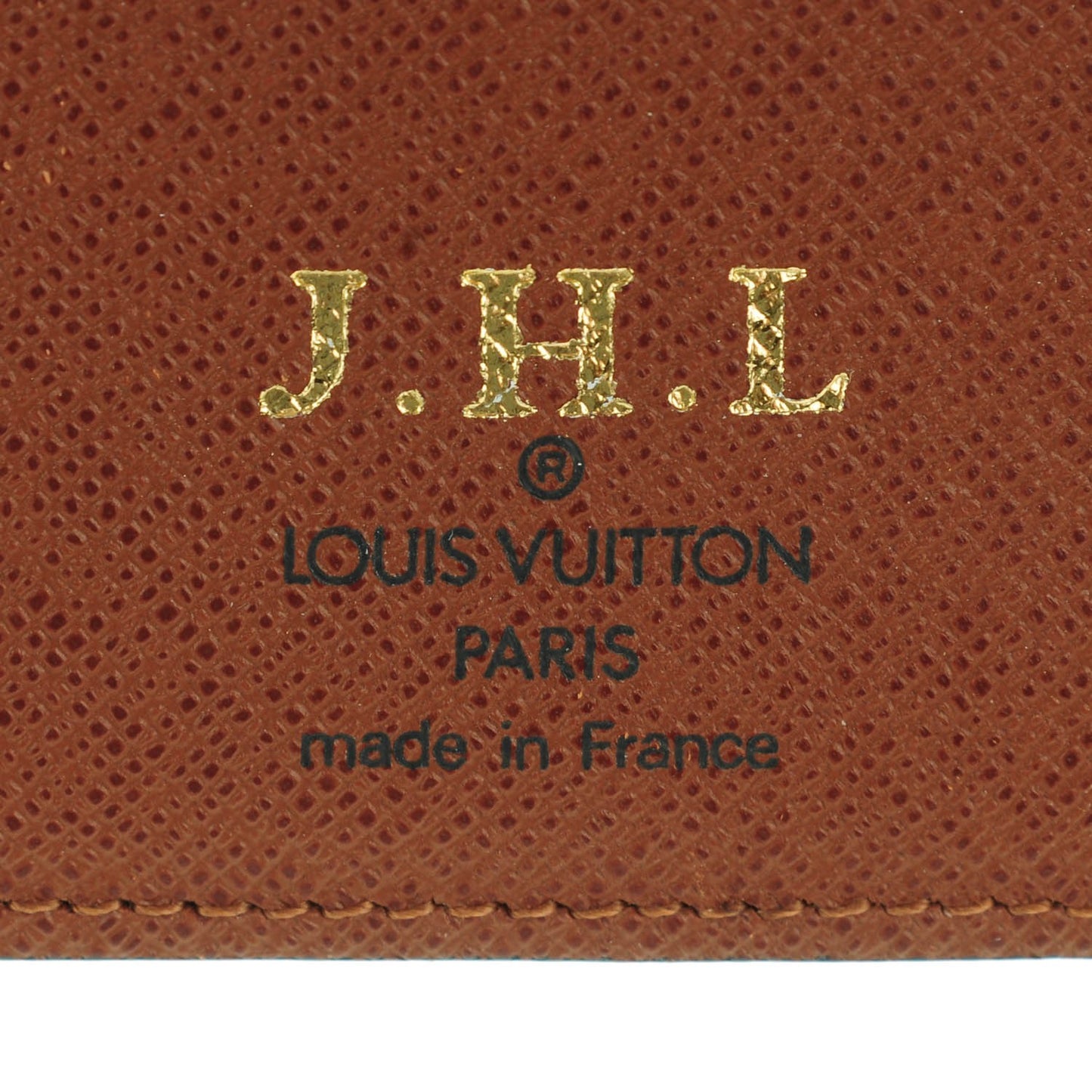 Monogram Medium Ring Agenda Cover