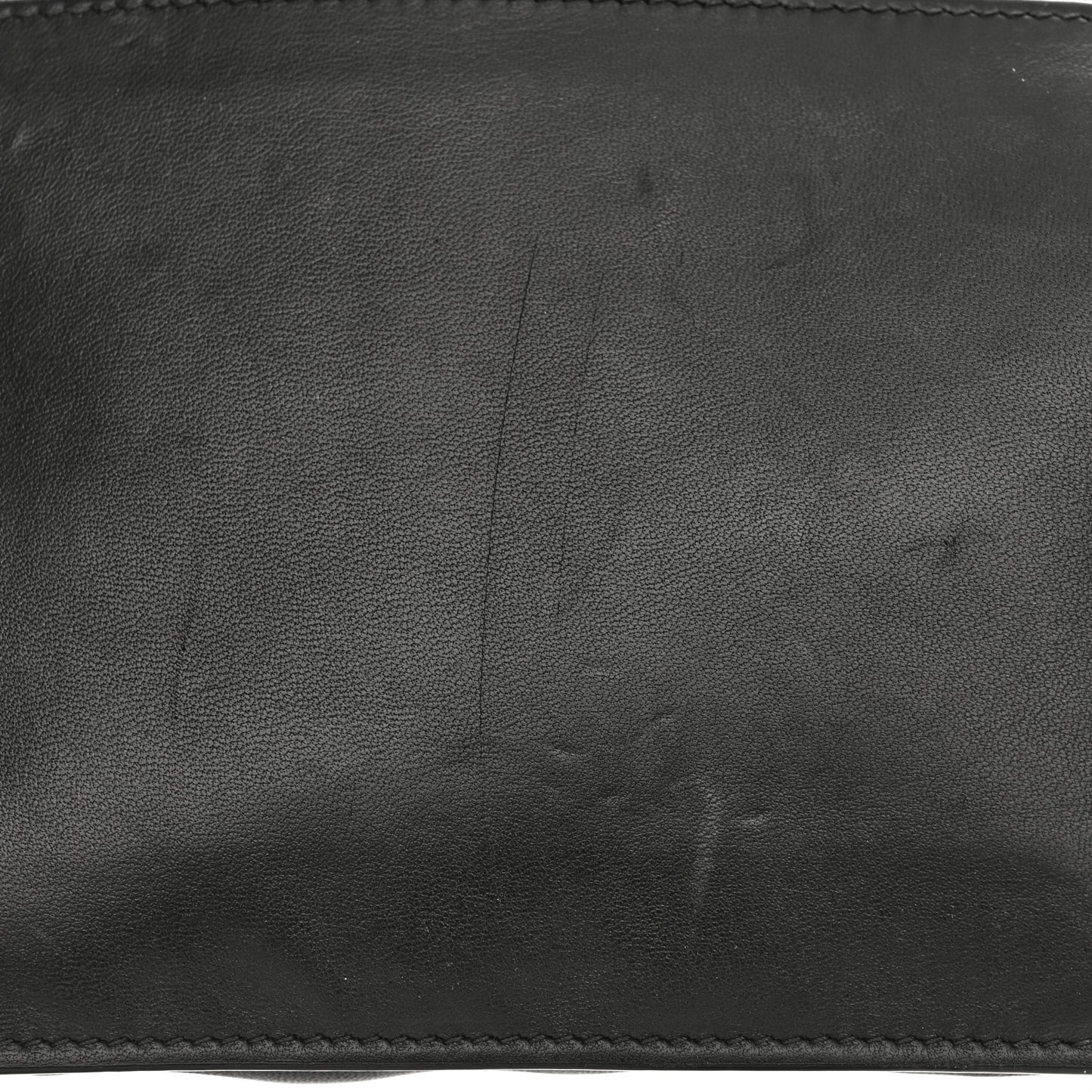 Nappa Intrecciato Fringe Chain Wallet Black