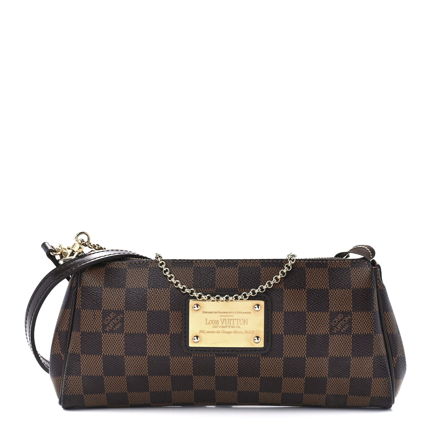 Damier Ebene Eva Clutch