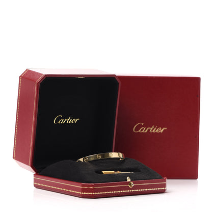 Cartier 18K Yellow Gold LOVE Bracelet 18 6 of 6