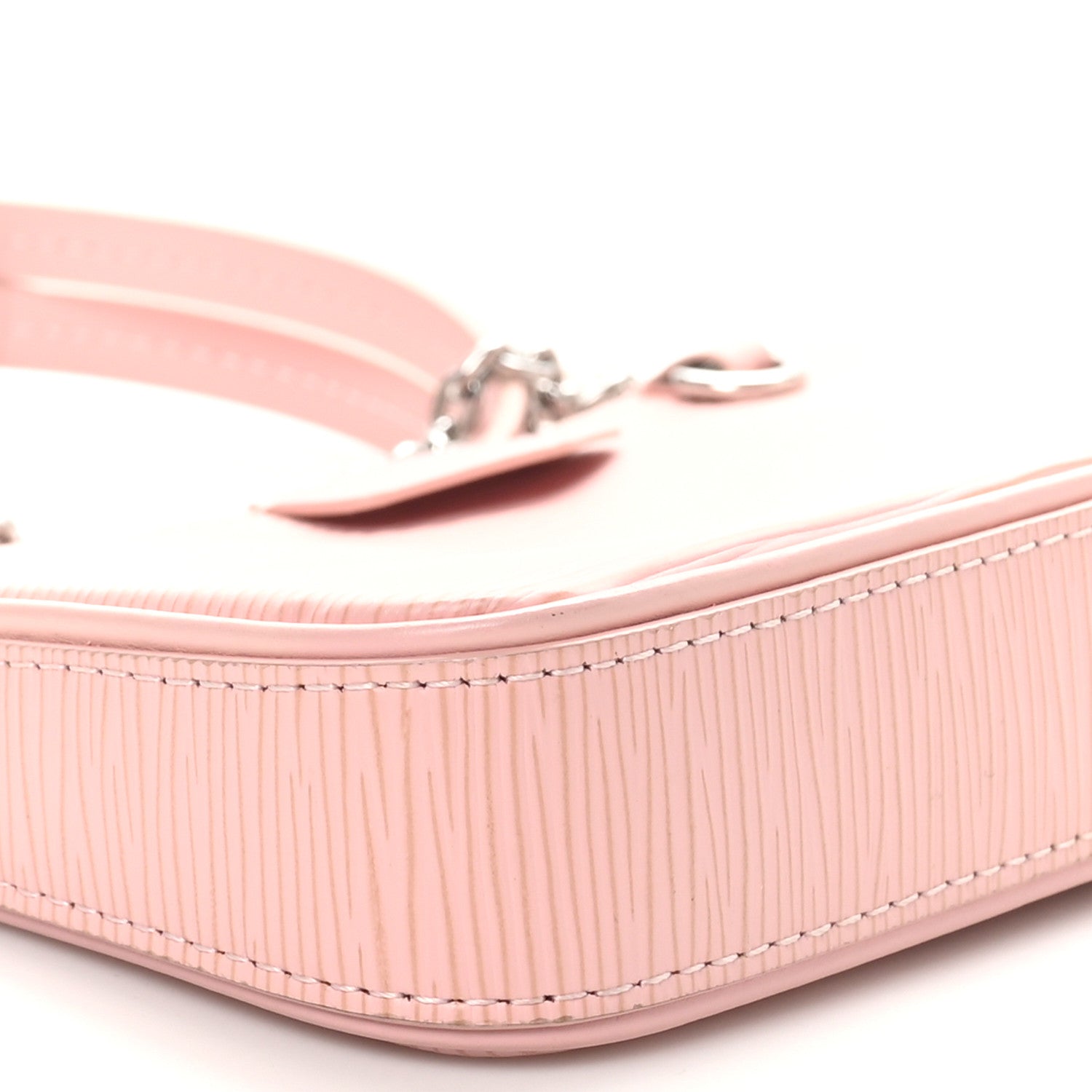 Louis Vuitton Epi Easy Pouch On Strap Rose Ballerine 7 of 8